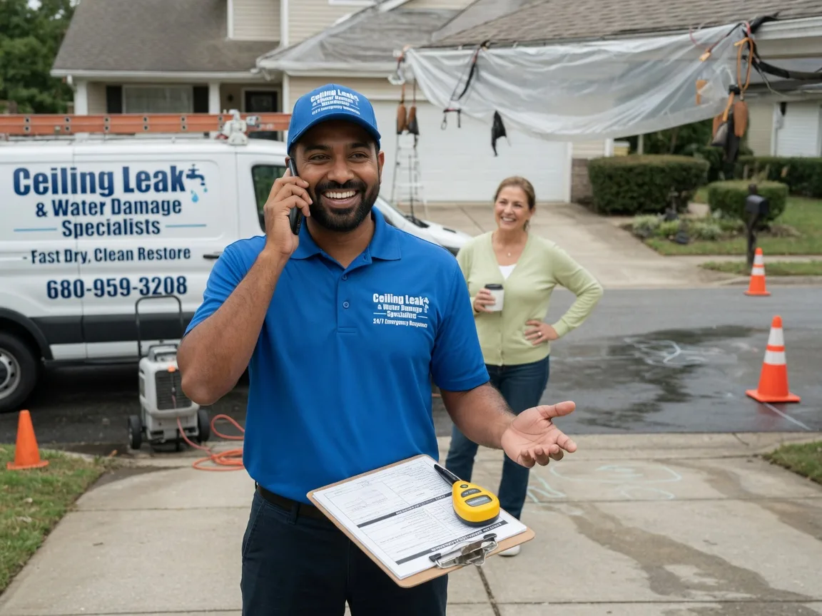 Ceiling Leak Cleanup North Spring, WV FAQs